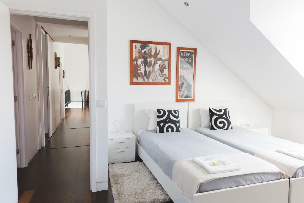 Aposentus - Downtown Porto Modern Penthouse Exterior foto