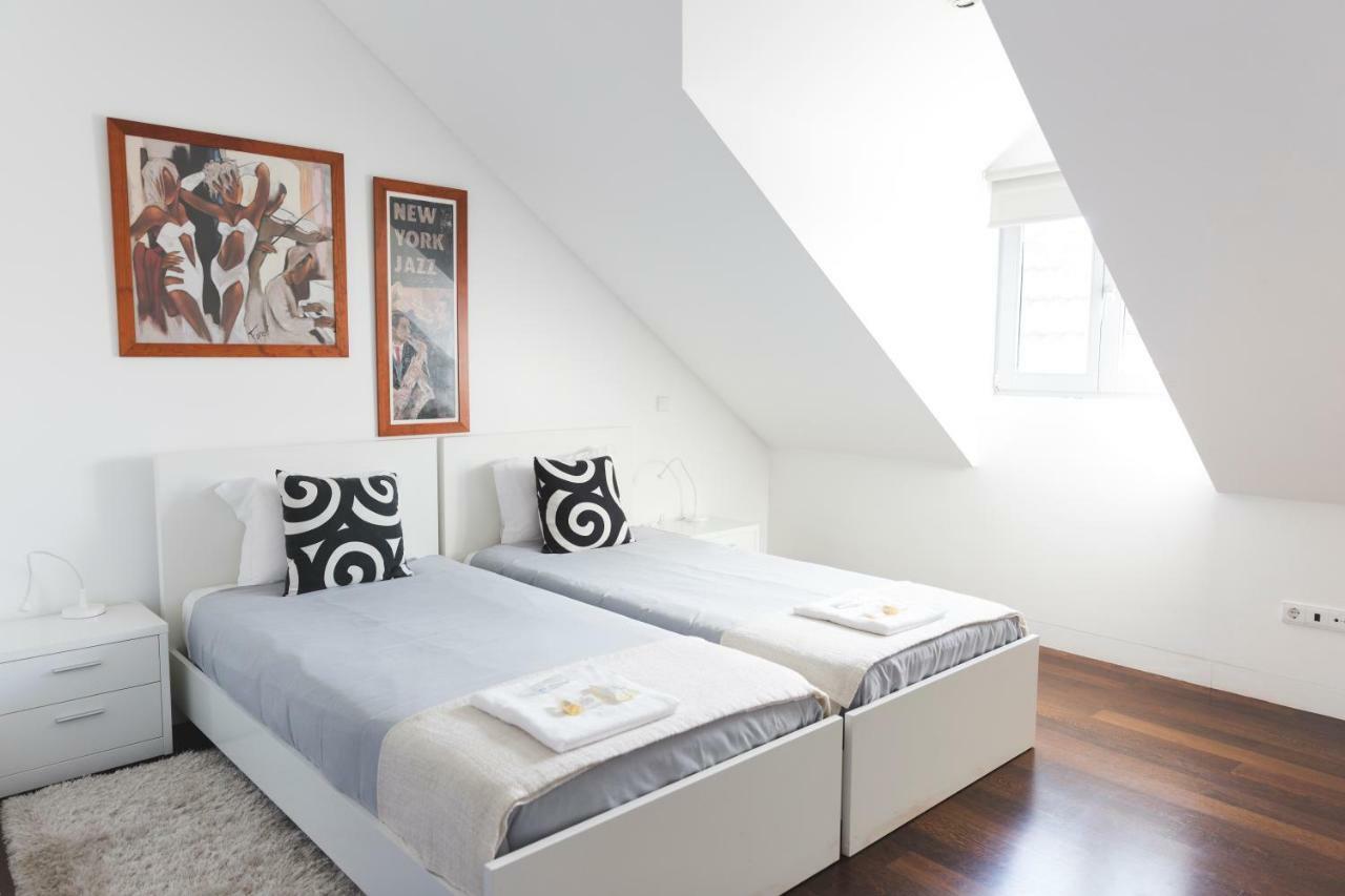 Aposentus - Downtown Porto Modern Penthouse Exterior foto