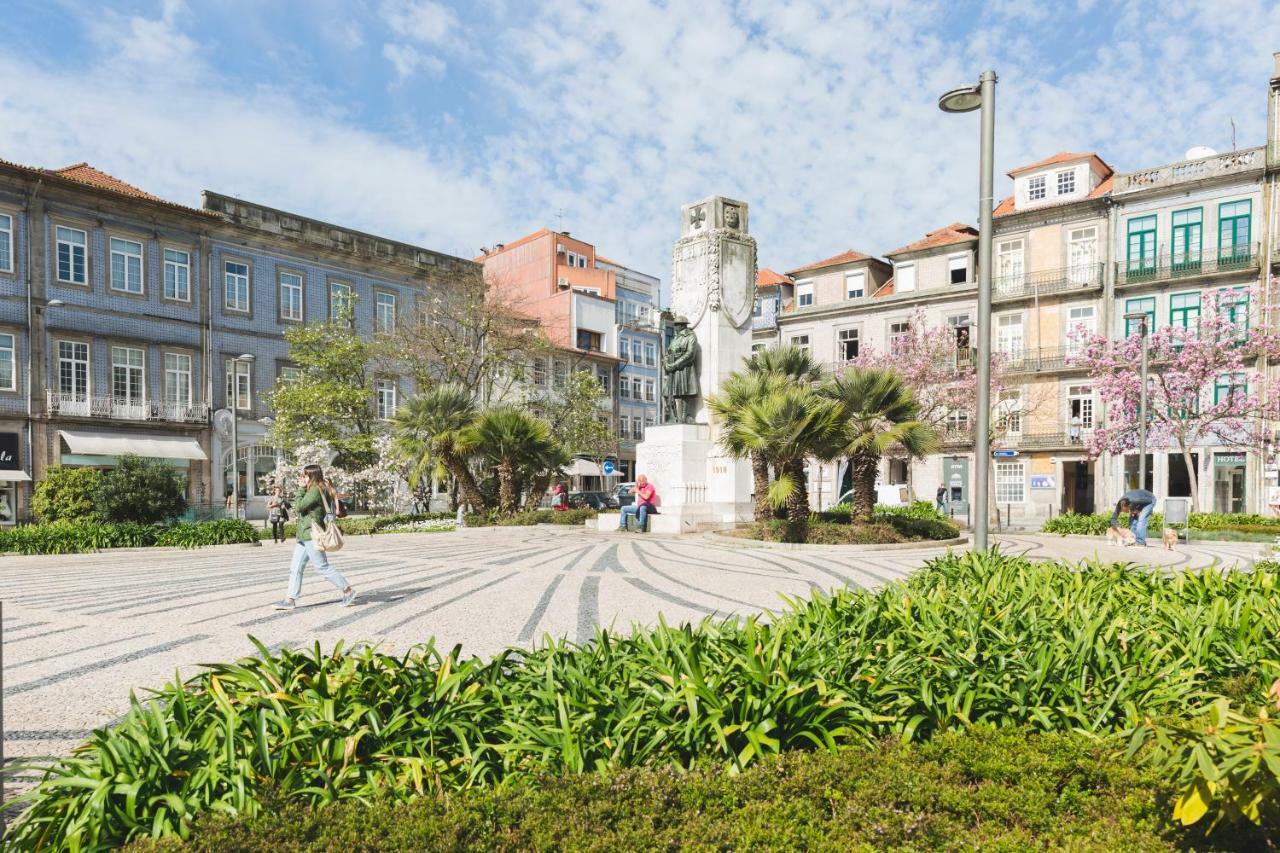 Aposentus - Downtown Porto Modern Penthouse Exterior foto